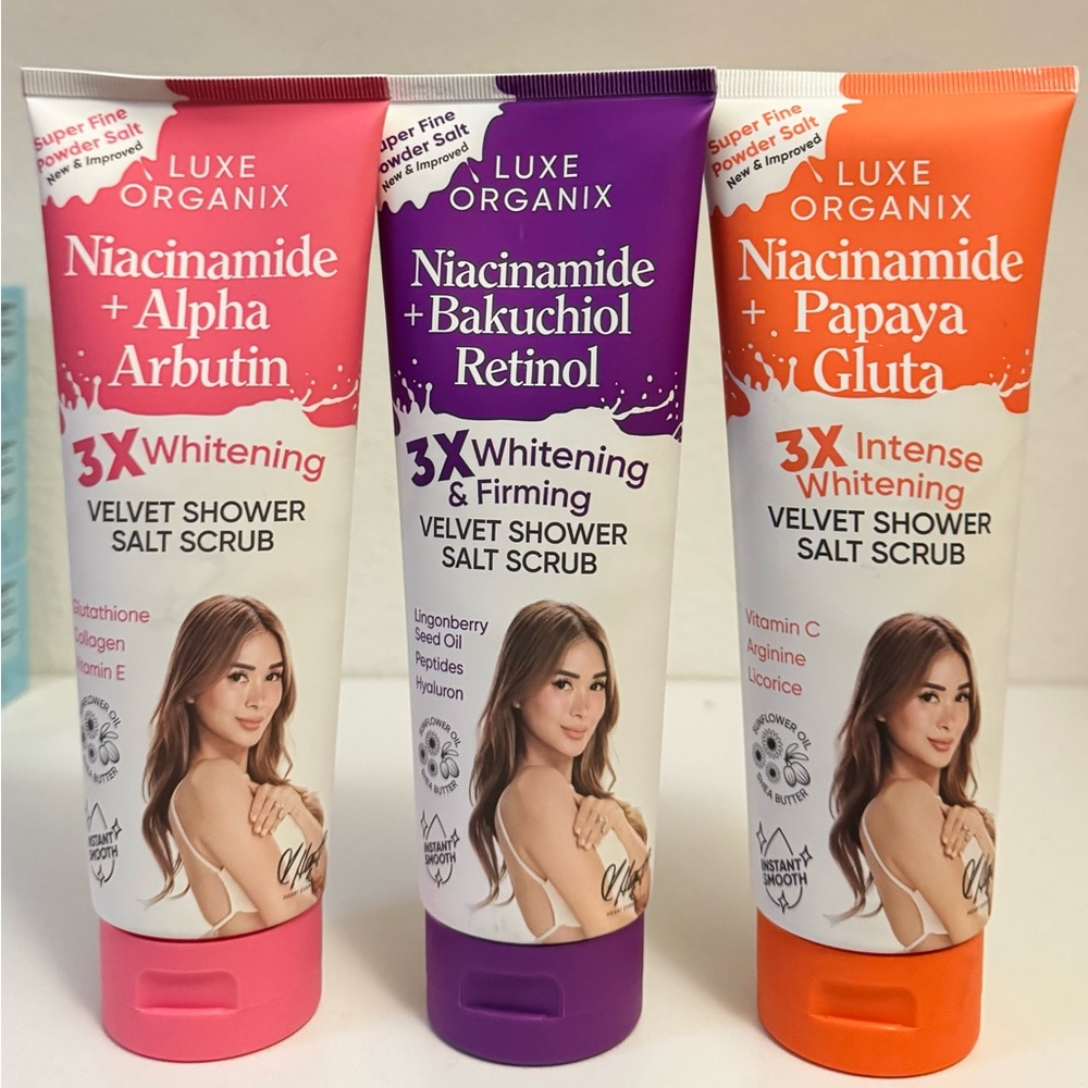 Velvet Shower Salt Scrub Set - sold seperately